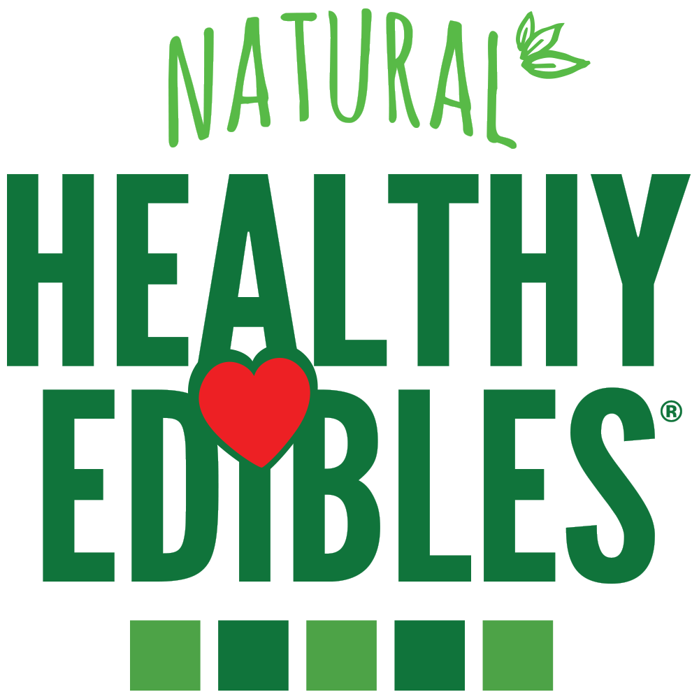 Natural Healthy Edibles logo.