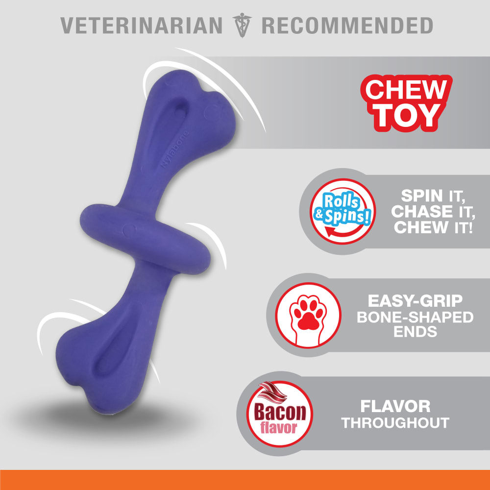 Power Chew Rolling Dog Toy Nylabone