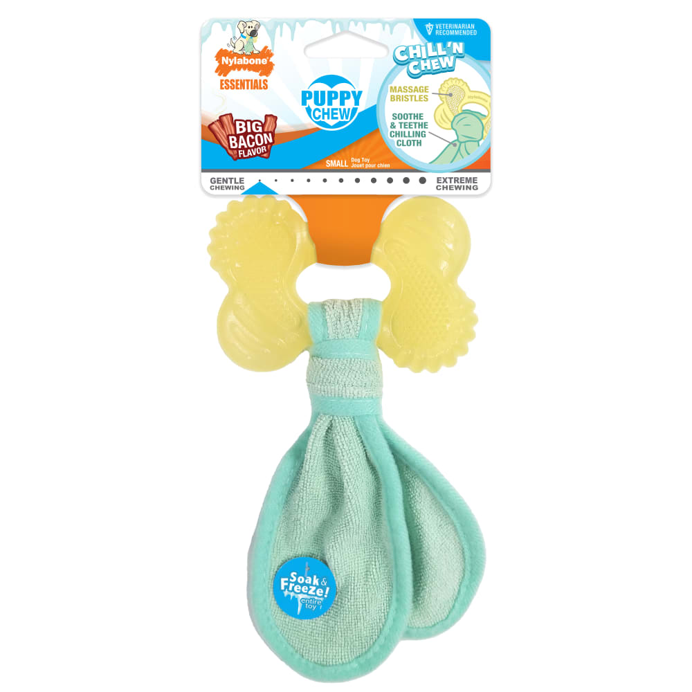 Frozen chew toys for teething puppies best sale