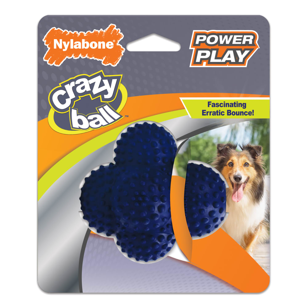 Front view of Nyla Play Crazy Ball Inpackagingfronthero in packaging