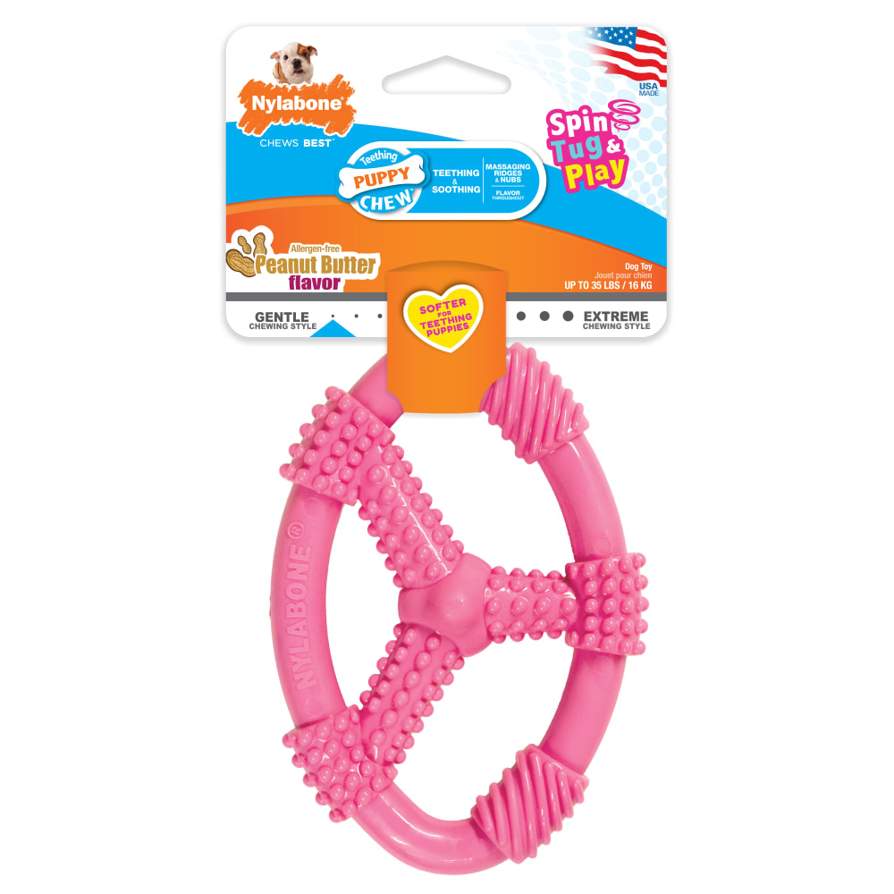 Fashion nylabone puppy chew ring